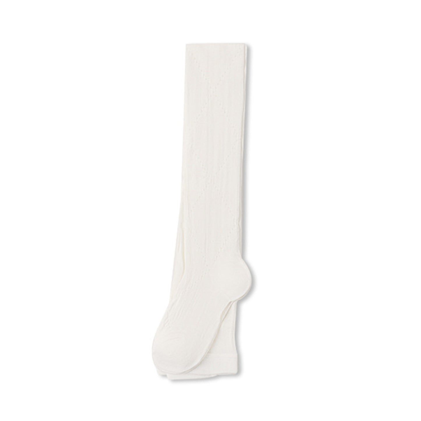 Diamond Pattern Knit Tights with Stretch Fit Suitable Height 5'1-5'8