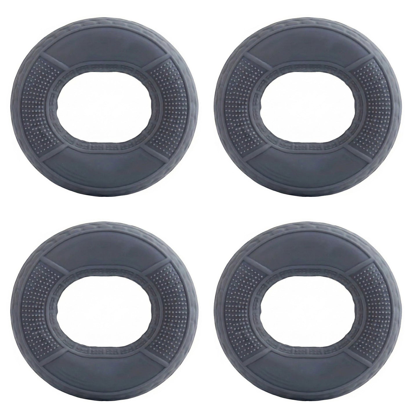 4-PC Hand Grip Strengthener Ring Set with Multiple Resistance Levels