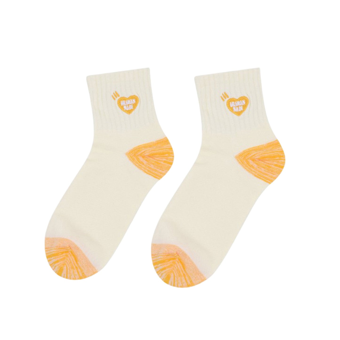 2-Pack Cotton Valentine Heart Embroidered Socks Casual Colorful Socks