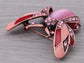 Peridot Green Ladybug Fly Insect Jewelry Brooch Pin