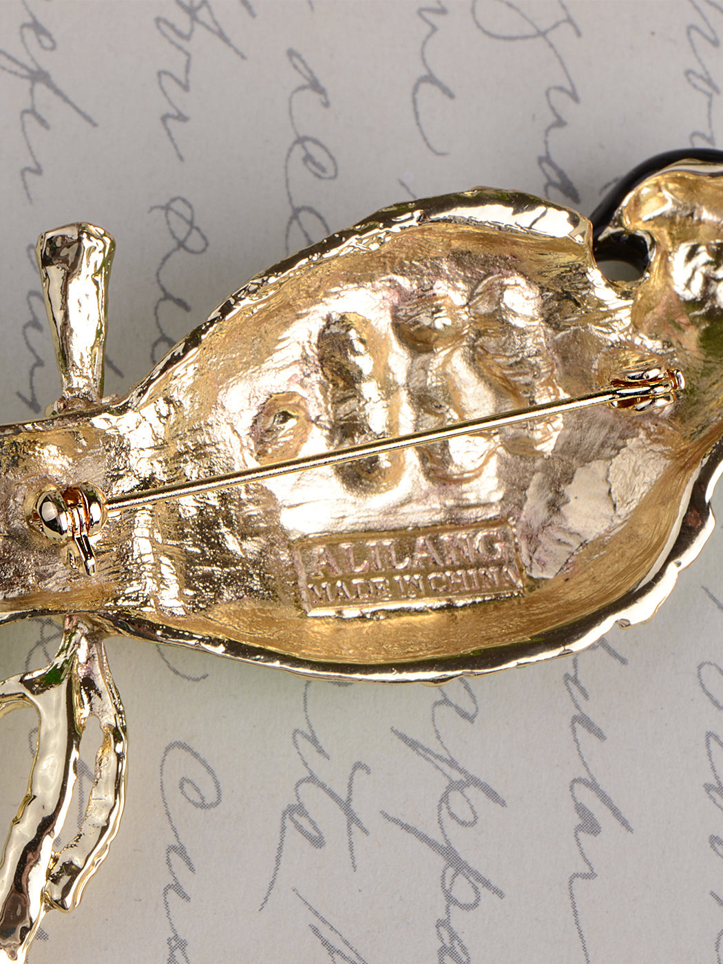 Tropical Rainbow Colorful Parrot Bird Brooch Pin