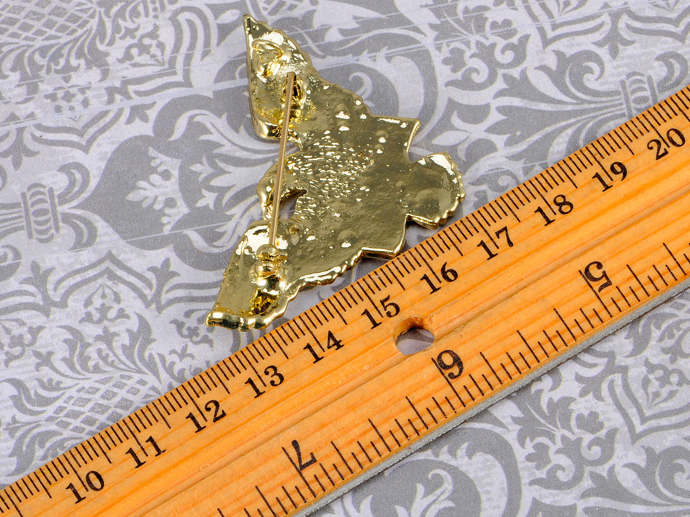 Patriotic American Eagle Usa Flag Brooch Pin