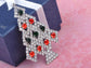 Dazzling Christmas Tree Holiday Jewelry Pin Brooch