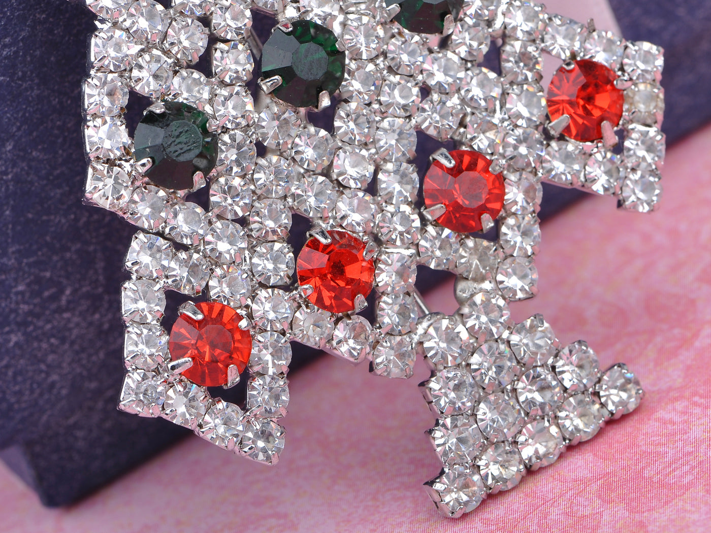 Reproduced Holiday Christmas Tree Pin Brooch