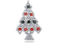 Dazzling Christmas Tree Holiday Jewelry Pin Brooch
