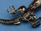 Gun Shine Ruby Lizard Gecko Animal Brooch Pin
