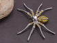 Enamel Spider Jewelry Pin Brooch