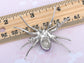 Amethyst Violet Cz Purple Belly Spider Bug Insect Pin Brooch