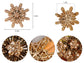 Gerber Daisy Snowflake Holiday Festive White Diamond Like Flower Brooch Pin