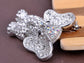 Indian African King Elephant Animal Kingdom Silver Brooch Pin