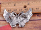 Vintage Inspire Carved Butterfly Pin Brooch