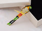 Tropical Rainbow Colorful Parrot Bird Brooch Pin