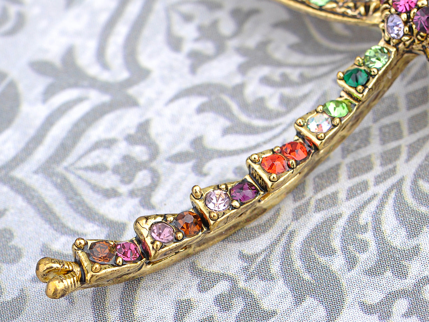 Petite Colorful Rainbow Pride Flying Dragonfly Pin Brooch