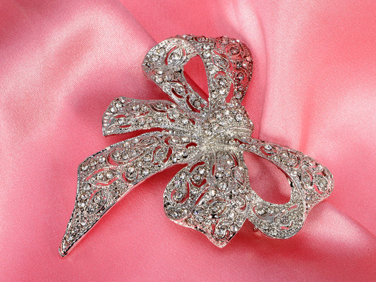 Brooch Pin Bow Ribbon Colored S