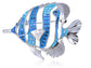 Multicolor Rainbow Enamel Tropical Ocean Angelfish Sea Animal Fish Lapel Brooch Pin