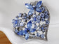 Floral Insect Butterfly Love Flower Heart Brooch Pin