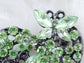 Floral Insect Butterfly Love Flower Heart Brooch Pin