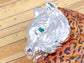 Elements Orange Wild Bobcat School Mascot Pin Brooch