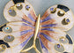Elements Opalescent Swirl Colors Vibrant Butterfly Pin Brooch