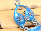 Elements Itsy Bitsy Blue Flower Bikini Summertime Pin Brooch