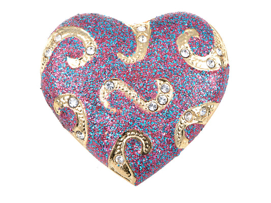 Valentine Heart Love Brooch Pin