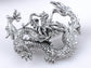 Mythical Ancient Asian Chinese New Year Zodiac Dragon Novelty Celebration Party Brooch Pin