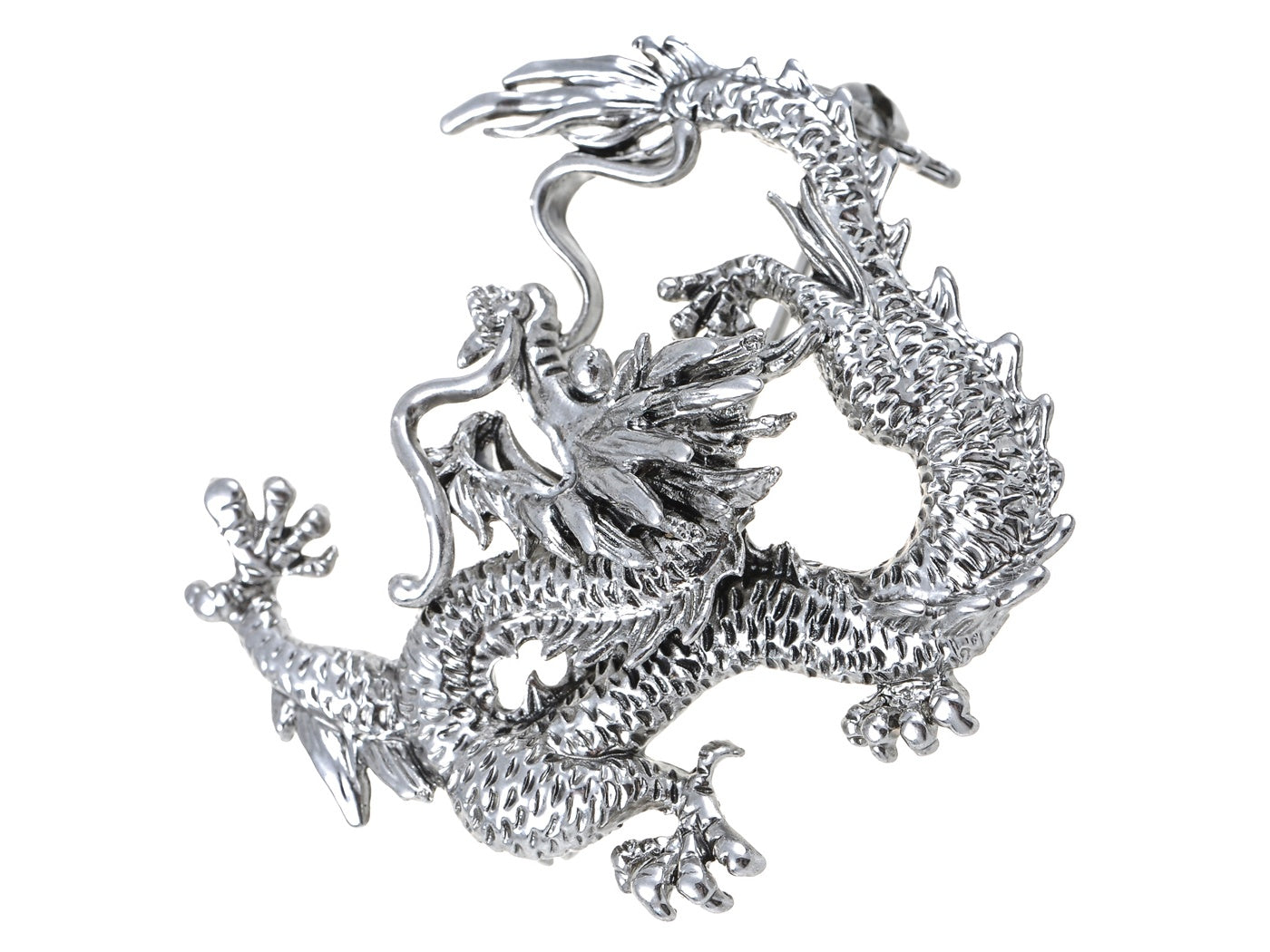 Mythical Ancient Asian Chinese New Year Zodiac Dragon Novelty Celebration Party Brooch Pin