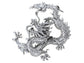 Mythical Ancient Asian Chinese New Year Zodiac Dragon Novelty Celebration Party Brooch Pin