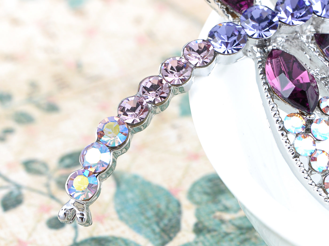 Iridescent Multi Colorful Dragonfly Brooch Pin