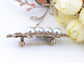 Bronze Topaz Four Pearl Peas In A Pod Brooch