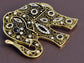 Antique African Indian Elephant Animal Pin Brooch