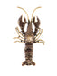 Nautical Ocean Animal Lobster Crawfish With Movable Tail Novelty Sea Fish Novelty Brooch Pin