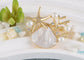 Elegant Zircon Gold Starfish Shell Pearl Brooch Pins For Ladies Inlay Sea Animal Jewelry Brooches