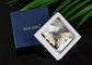 Alilang Antiqued Silver Tone Abalone Shell Vampire Bat Brooch Pin for Halloween Accessories