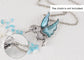 Alilang Silver Tone Abalone Shell Flying Peace Dove Hummingbird Bird Animal Brooch Pin & Pendant Scarf Collar Fashion Jewelry