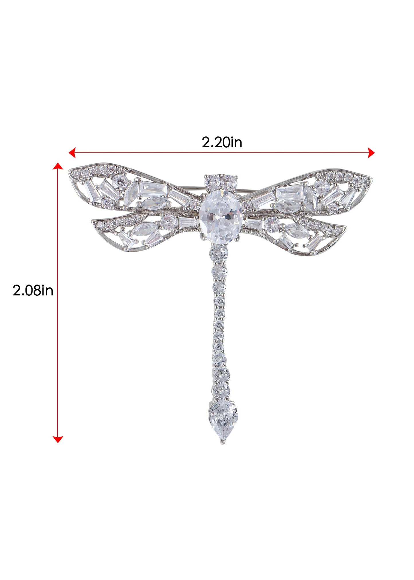 Lavender Purple Enamel And Dragonfly Brooch Pin Pendant