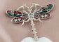 Glitzy Color Enamel Body Ab Dragonfly Bug Fly Brooch Pin