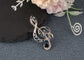 Elegant Rhinestone Crystal Treble Clef Music Note Brooch Pin ¨C for Scarf, Sweater, Wedding, Christmas Costume Accessories