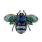 Crystal Rhinestone Bee Crystal Rhinestone Brooch Pin - Elegant Enamel Insect Flower Jewelry for Women & Men