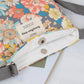 Floral Canvas Crossbody Bag-Colorful Artistic Shoulder Purse