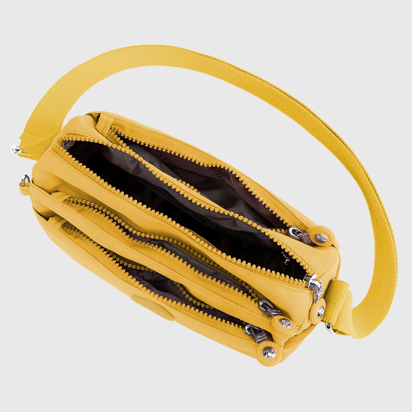 Lightweight Nylon Crossbody Bag-Compact Travel Shoulder Purse