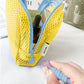 Mesh Cosmetic Bag with Wrist Strap-Small Travel Organizer Pouch