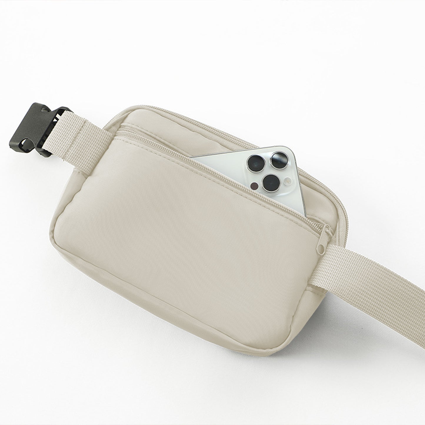 Canvas Chest Bag - Compact Crossbody Shoulder Bag