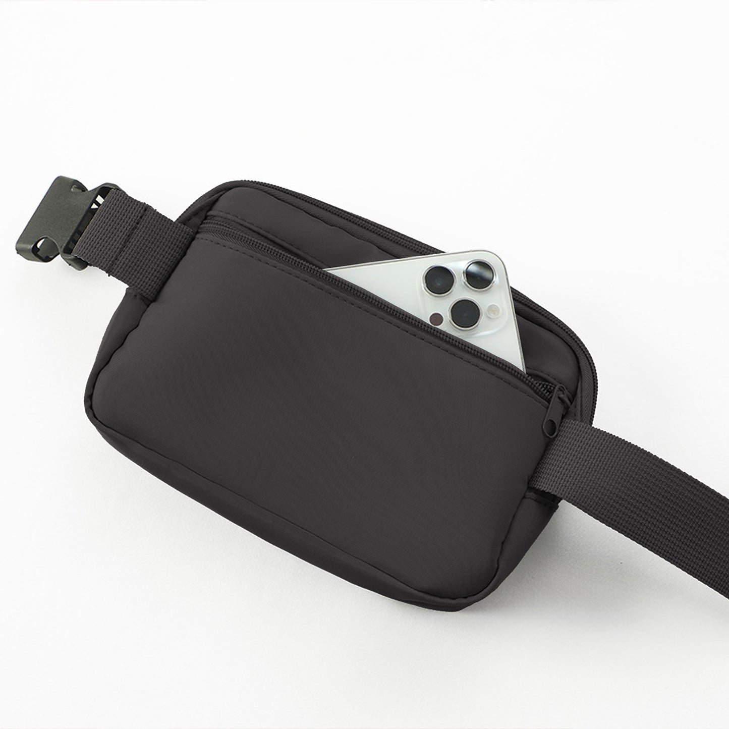 Canvas Chest Bag - Compact Crossbody Shoulder Bag