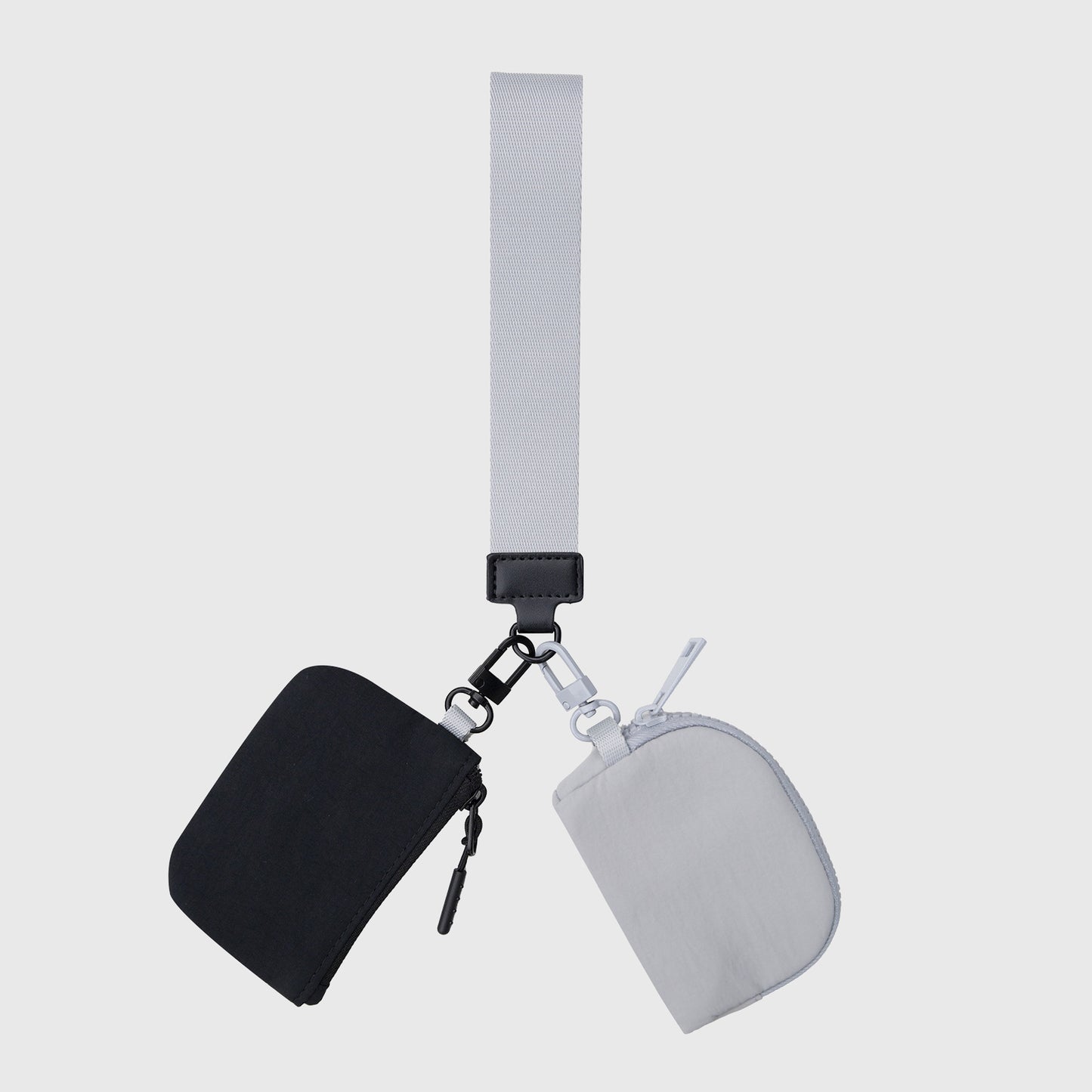 Dual - Pocket Hanging Wallet with Strap - Ideal for Cash, Cards and Small Items