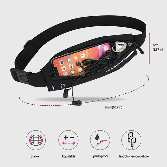 Adjustable Waist Bag - Splash - Proof Running Belt