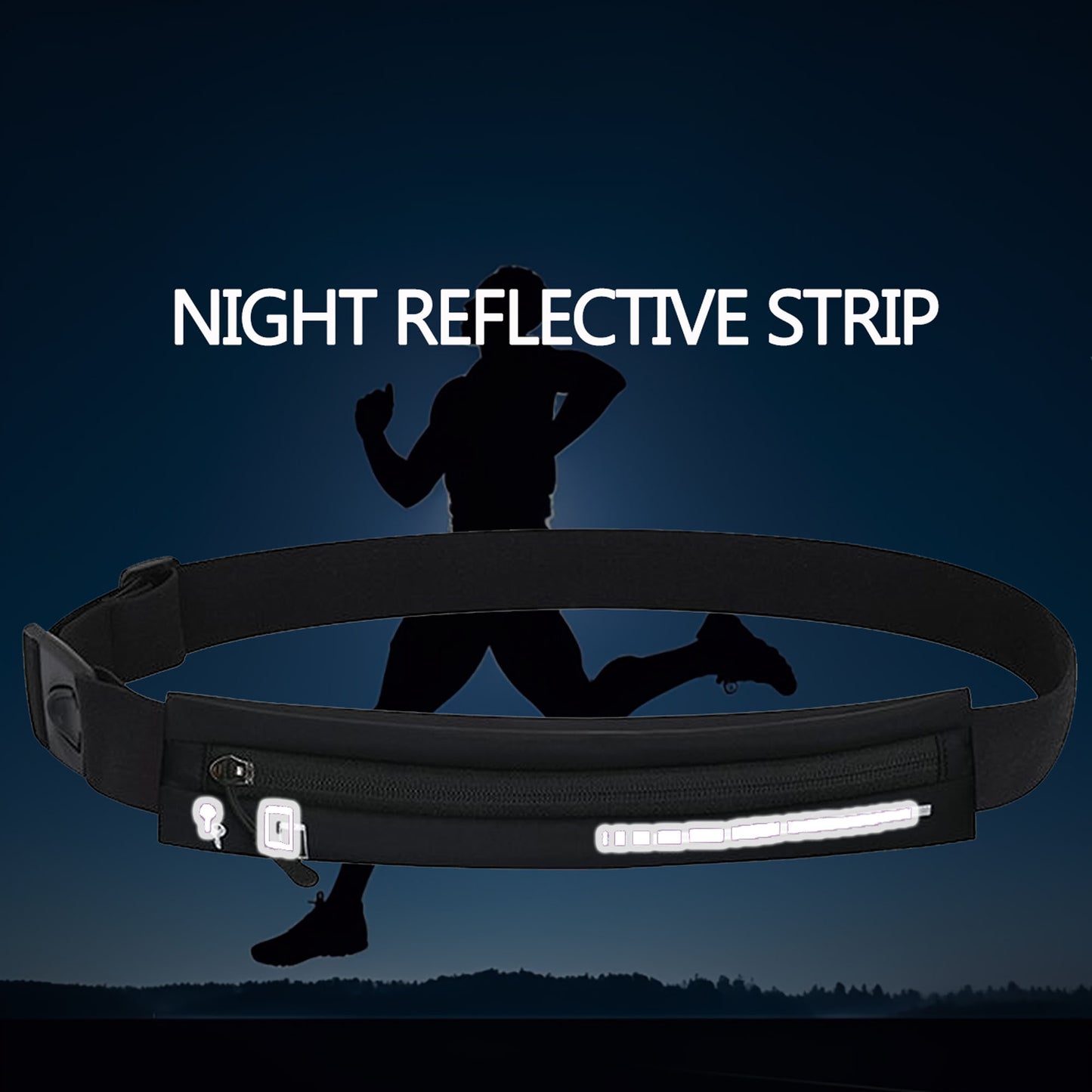 Adjustable Waist Bag - Splash - Proof Running Belt