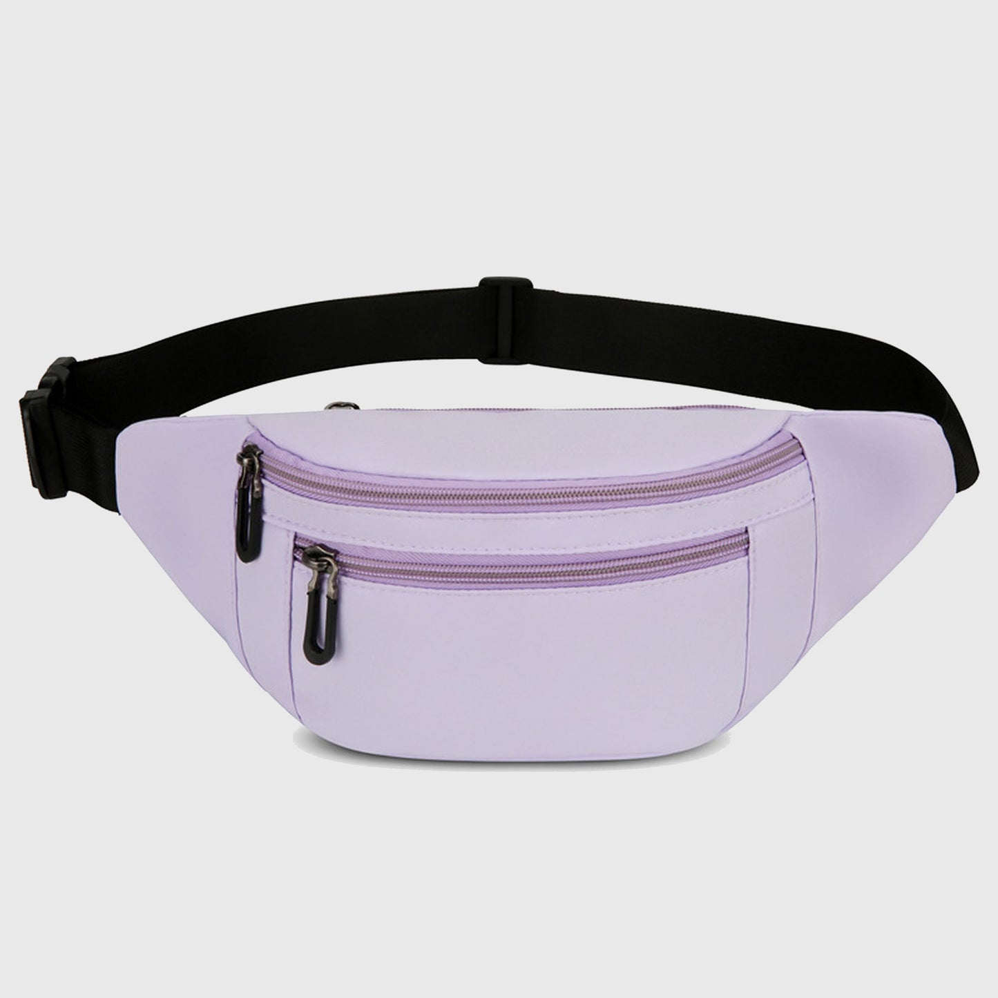 Waist Bag - Multiple Zip Fanny Pack for Casual Outings