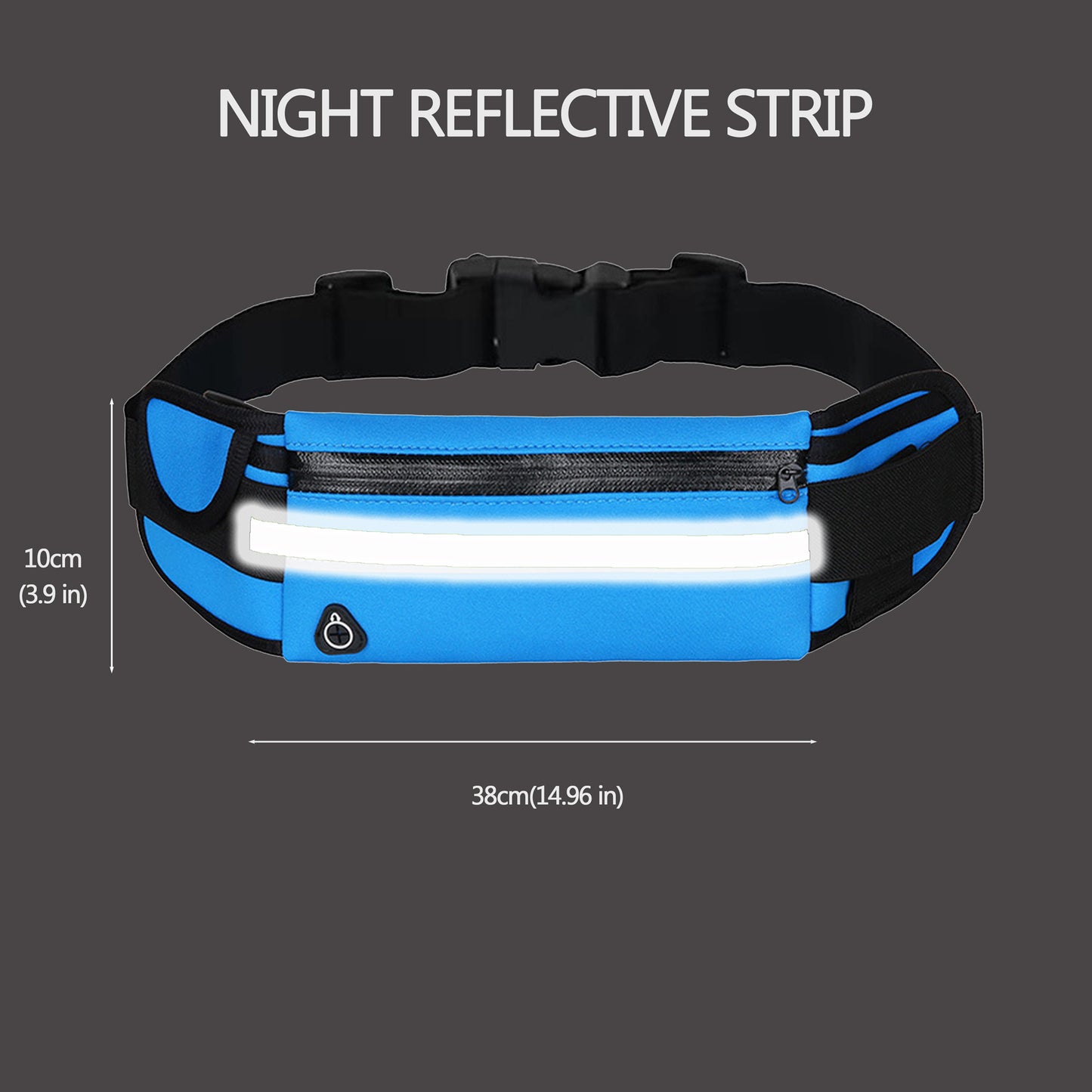 Running Waist Bag - Sporty Fanny Pack for Outdoor Activities