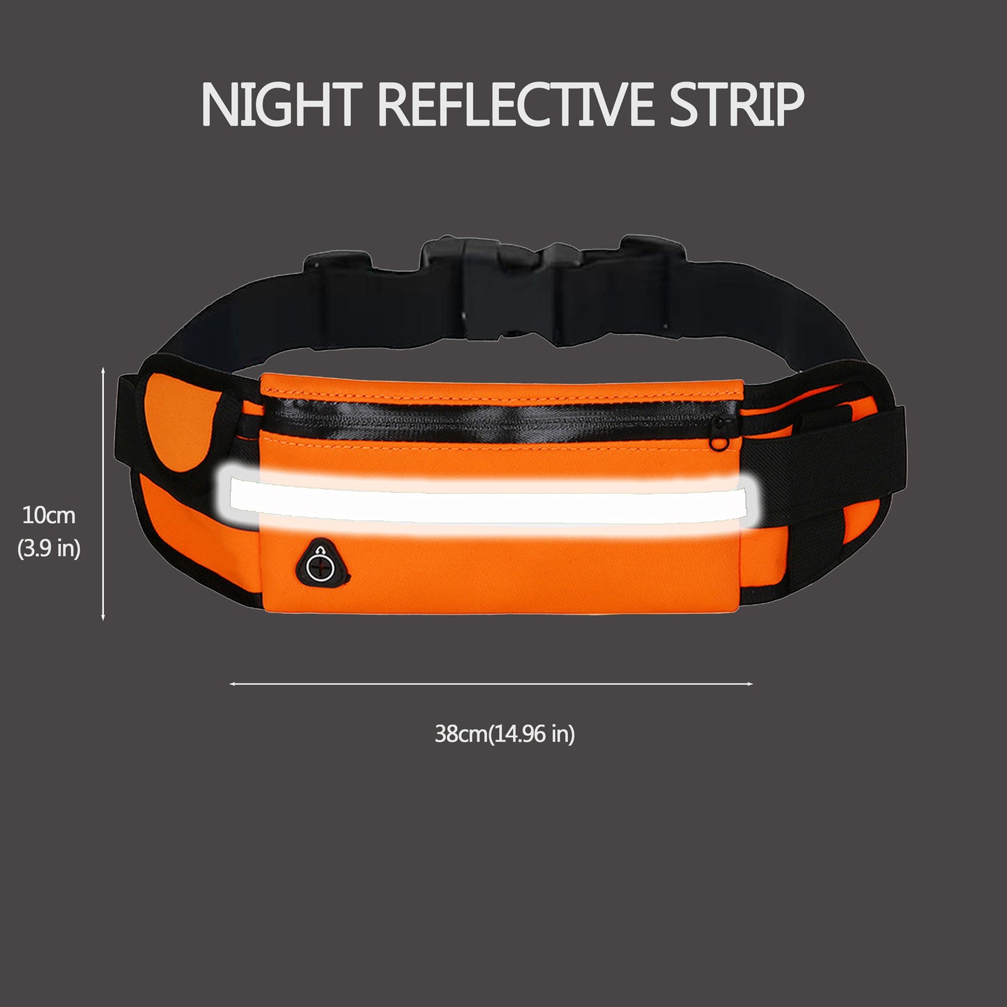 Running Waist Bag - Sporty Fanny Pack for Outdoor Activities